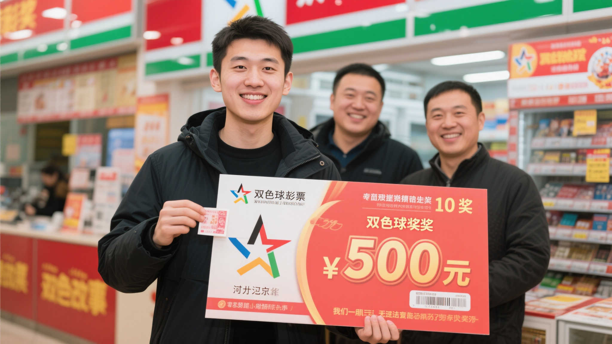 90后靓女机选喜中双色球2934万，每次仅投50元！