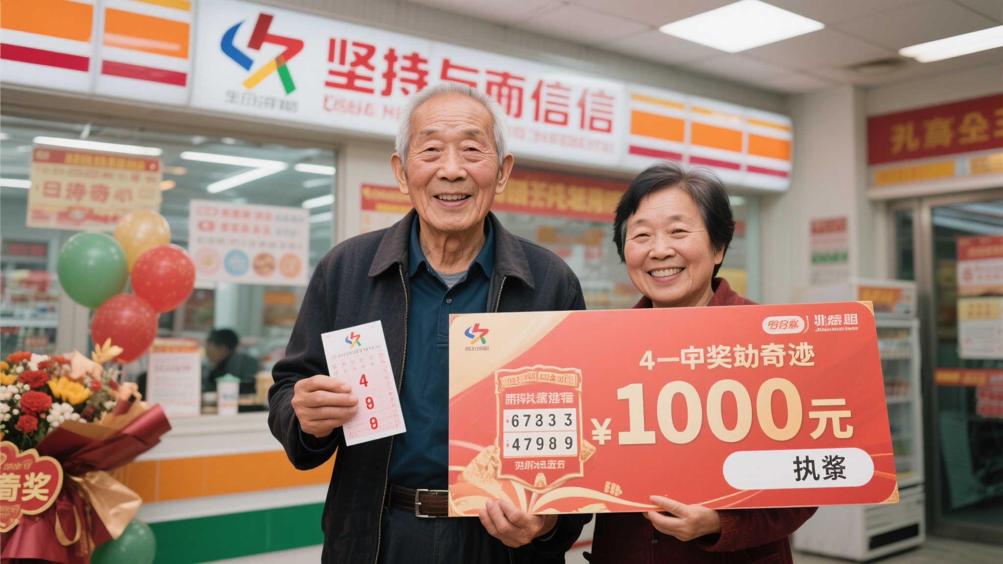 老大爷巧用家人生日号码，喜中排列5百万大奖！