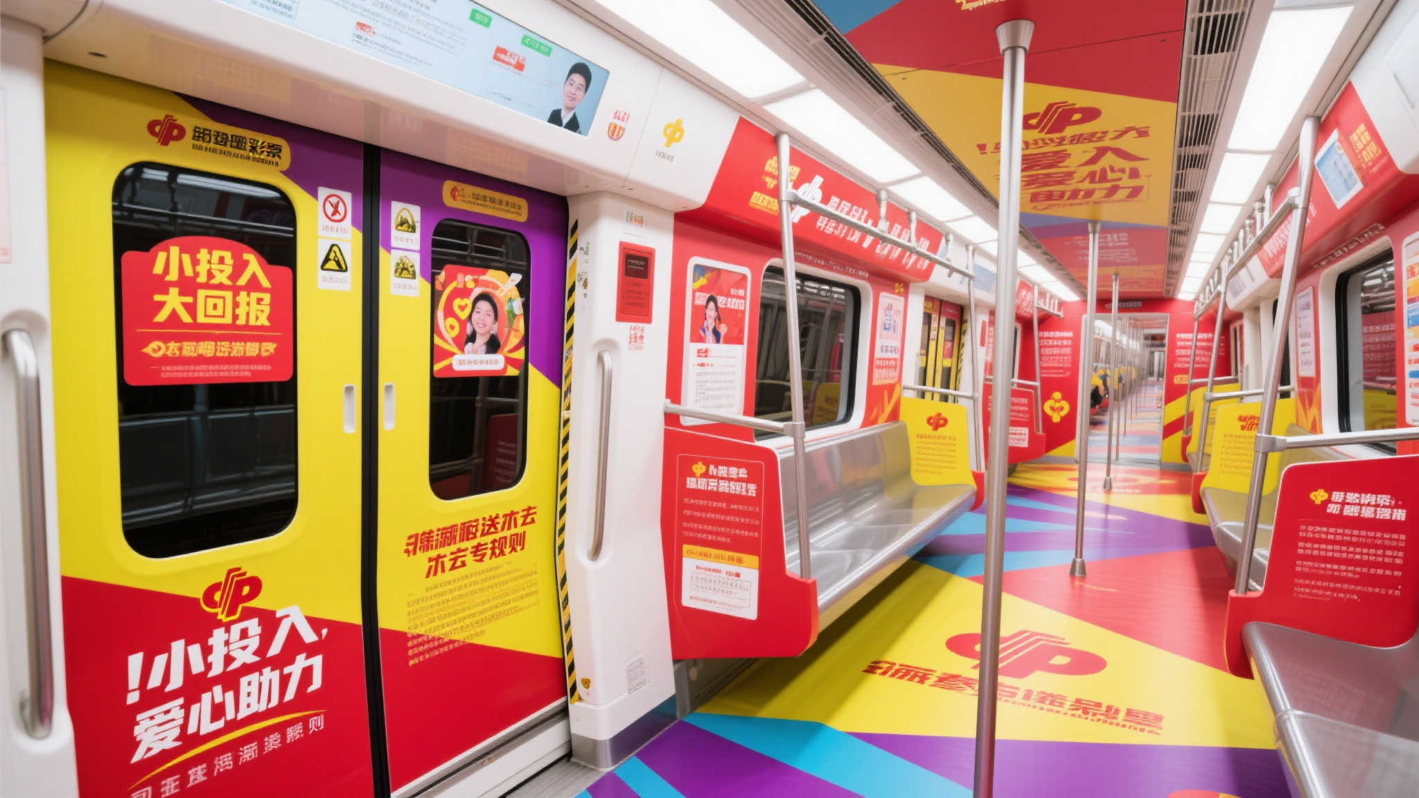 广西福彩双色球12亿派奖地铁荣耀启程! 广西福彩双色球12亿派奖地铁荣耀启程!