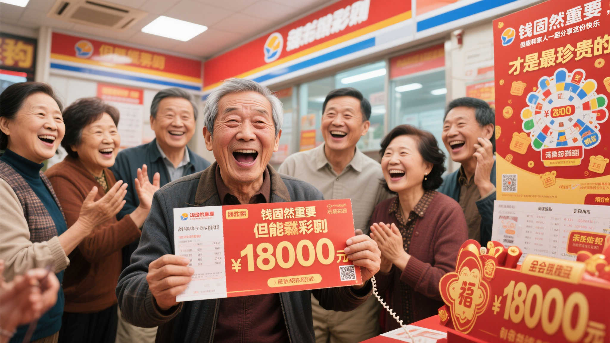 资深彩民凭自选号码揽获双色球678万大奖，喜讯第一时间与家人分享