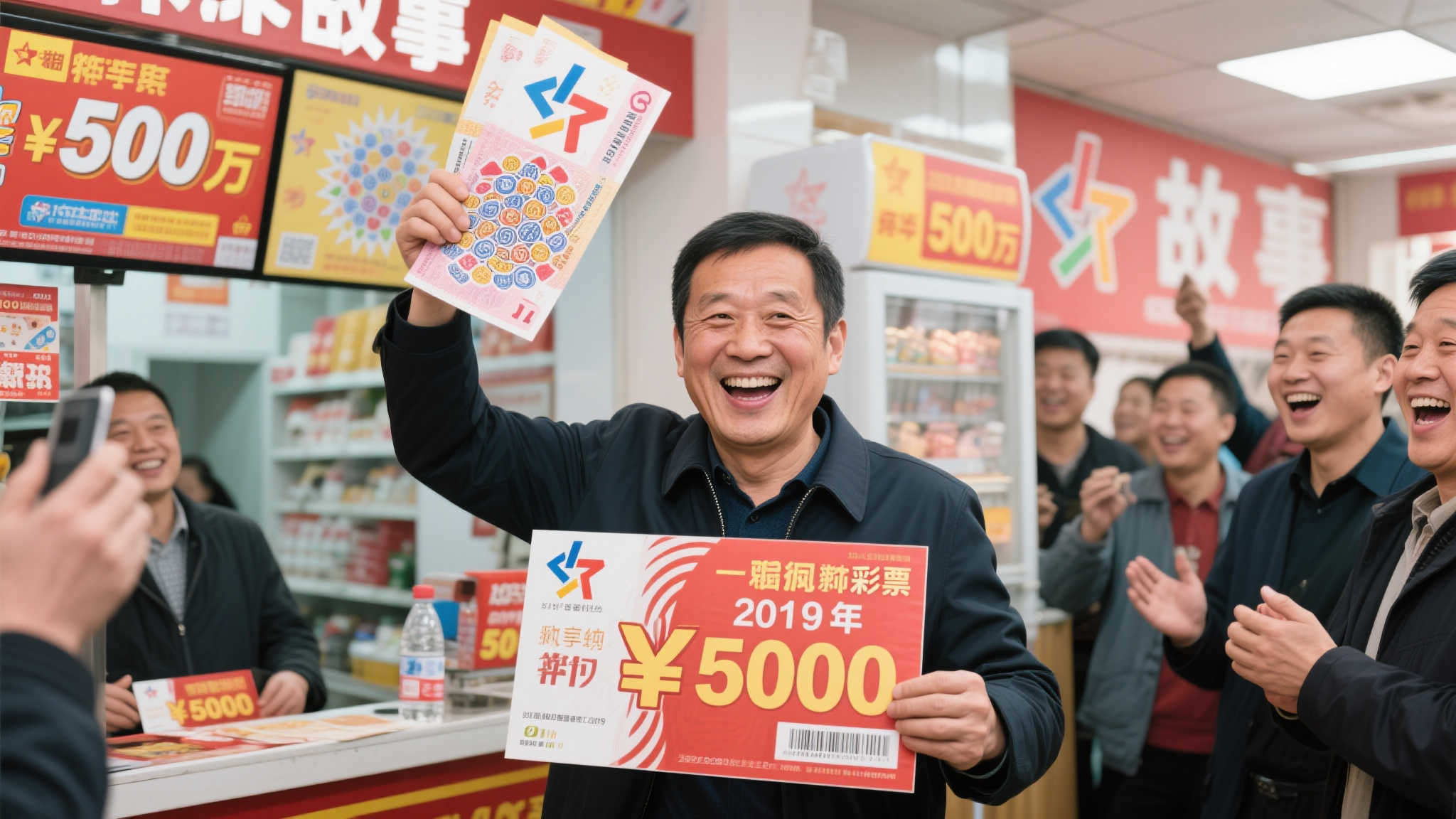 中年男子10元机选喜中双色球696万 迟迟现身引关注