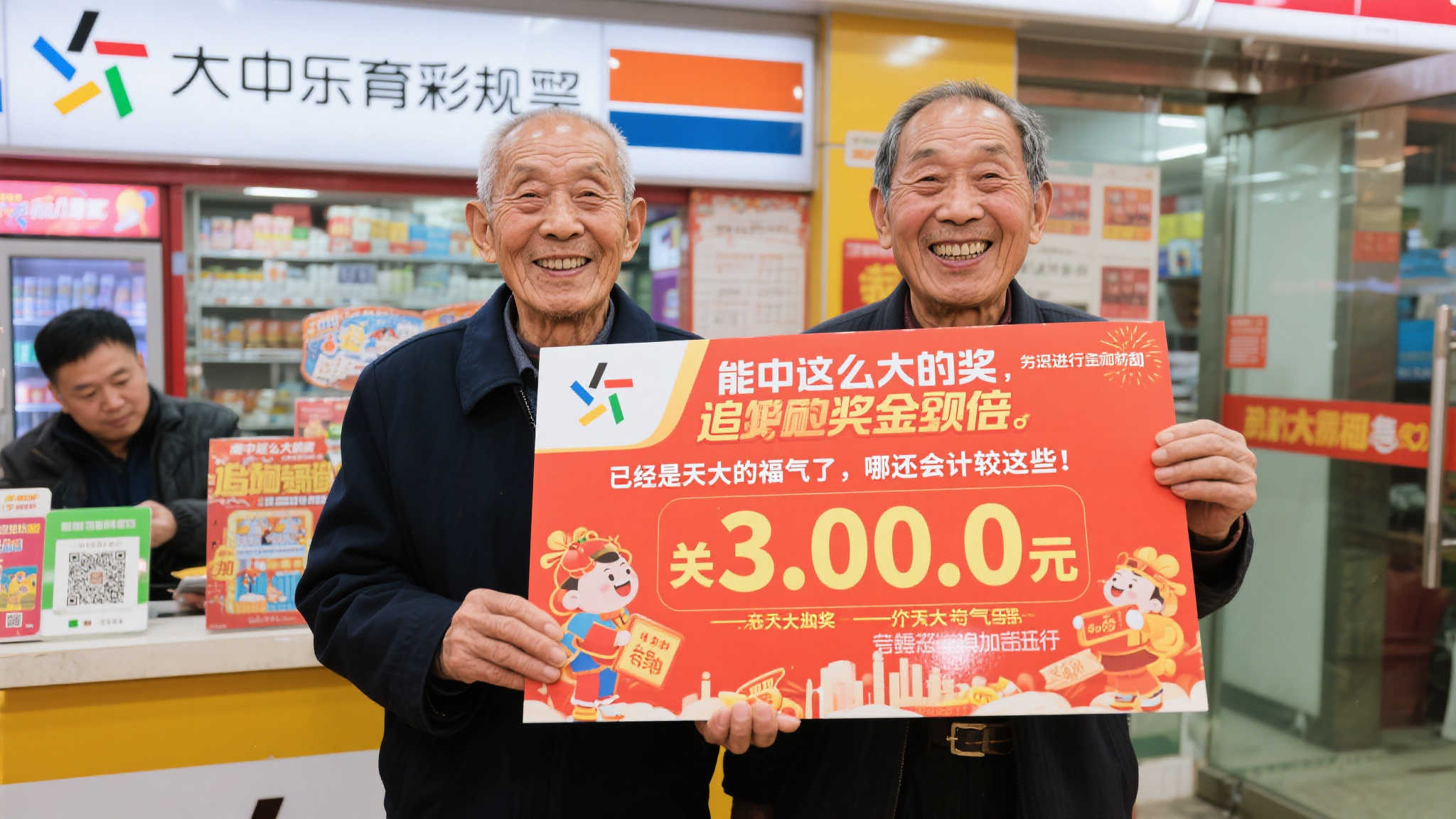 盐城老伯胆拖投注喜中大乐透560万 错过追加仍笑开颜