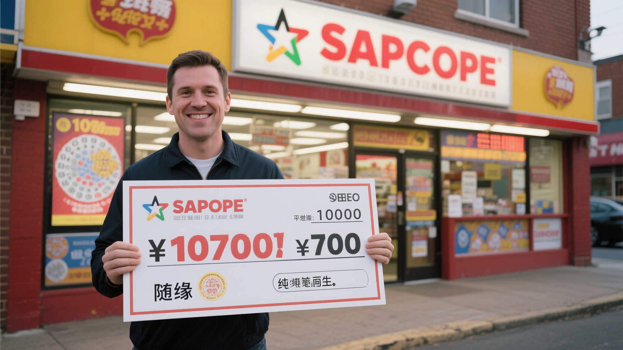 男子凭机选9+3复式票喜中双色球1070万：近期好运连连